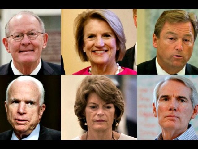 The Six Republican SOBs Who Refused to Repeal Obamacare