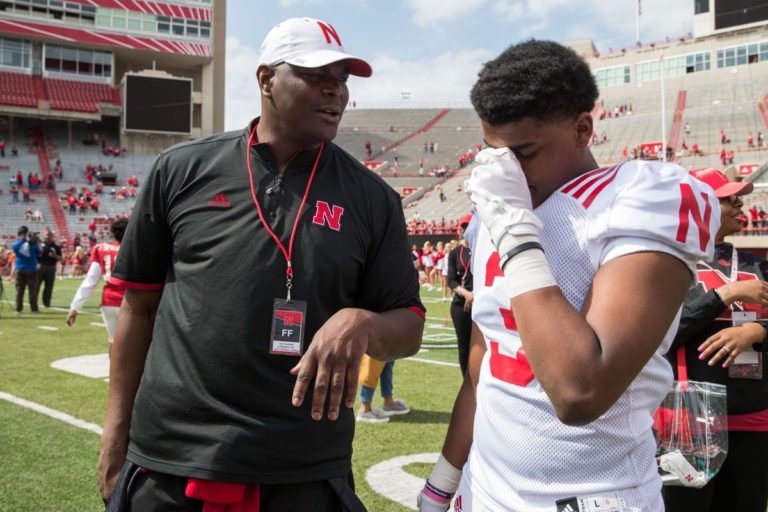Keyshawn Johnson Pulls Son Off Nebraska Team & Teaches Him How To Be A Man of Character