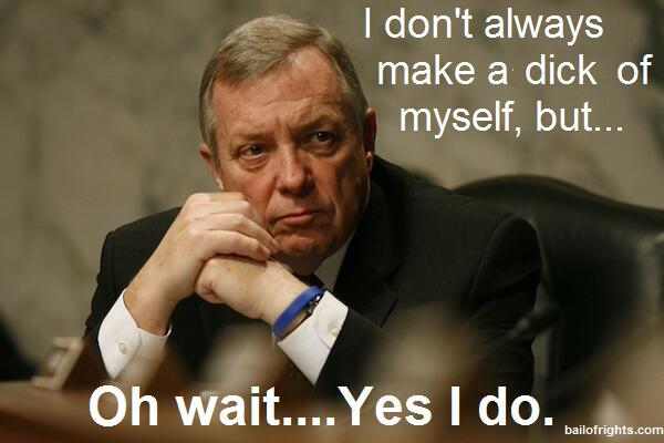 Why Is It That Dick Durbin and Liberals Keep Defending People From Shitholes?