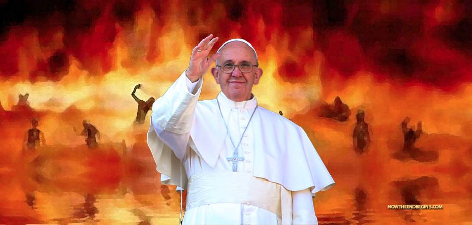 Anti-Christ Pope  Francis compares ‘fake news’ to serpent in the Garden of Eden