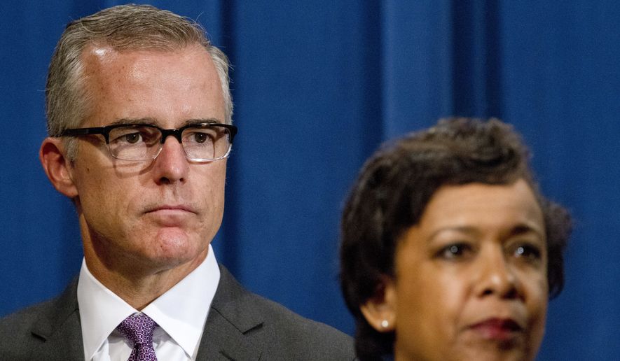 Former FBI Deputy Director Andrew McCabe Was Authorizing Leaks To The Media