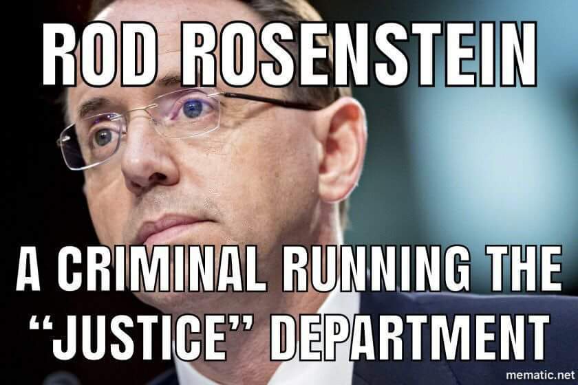 GOP Memebers Introduce Articles of Impeachment Against Deputy Attorney General Rod Rosenstein