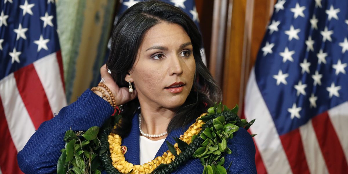 The Gay Mafia And Democrats Are Upset That Rep. Tulsi Gabbard Believes In Traditional