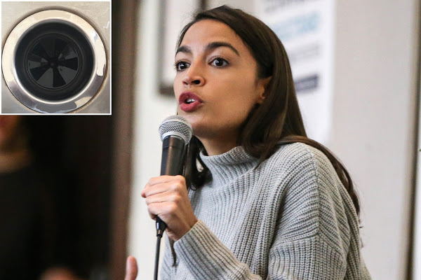 Alexandria Ocasio-Cortez Discovers a Garbage Disposal, Asks if It Is ‘Environmentally Sound’