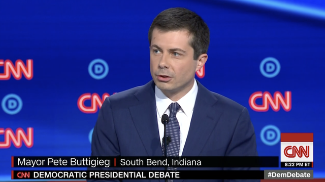 Pete Buttigieg Says Fighting Climate Change Could Be More Challenging Than Winning World War II