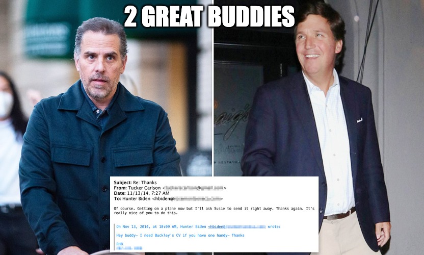 Lin Wood Exposes Tucker Carson Who Was Begging Hunter Biden To Help His Son