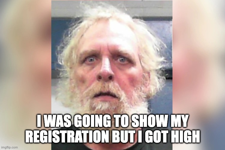 Man Gives Cop Meth Instead Of Registration During Traffic Stop