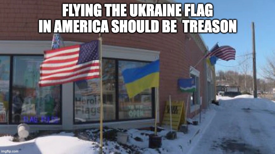 Why Are People In America Displaying A Ukrainian Flag?