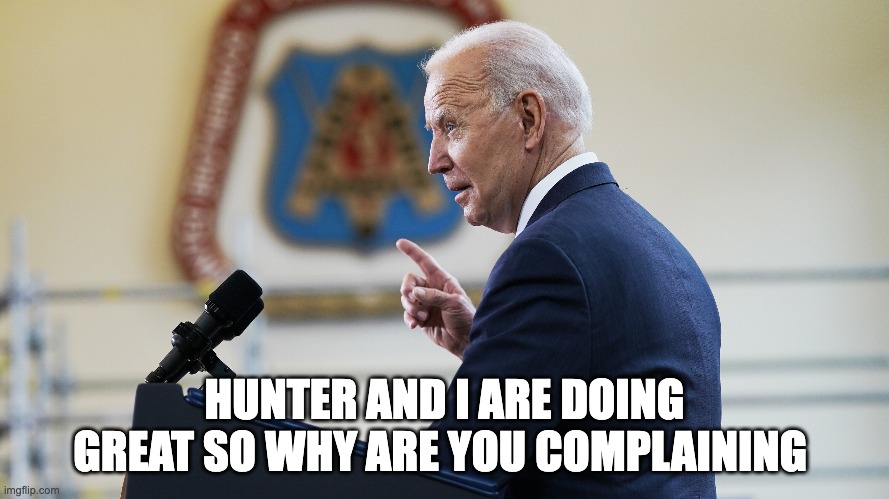 Biden Tells Americans To Stop Whining About Inflation, Because He Gave You $8k