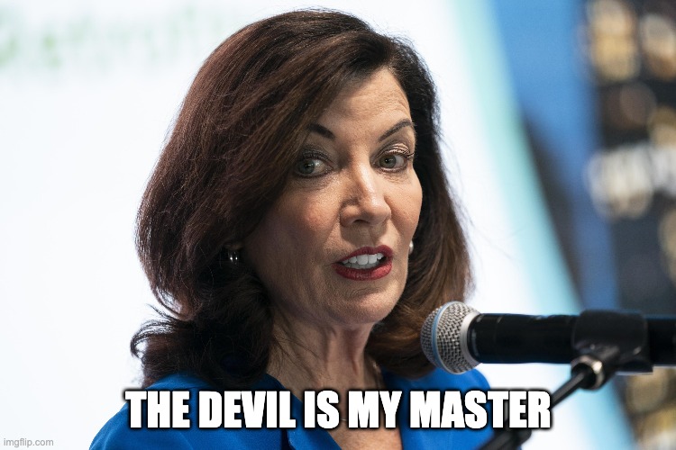 Proof Abortionist Are Demons: NY Gov. Kathy Hochul Says They Are Enlightened
