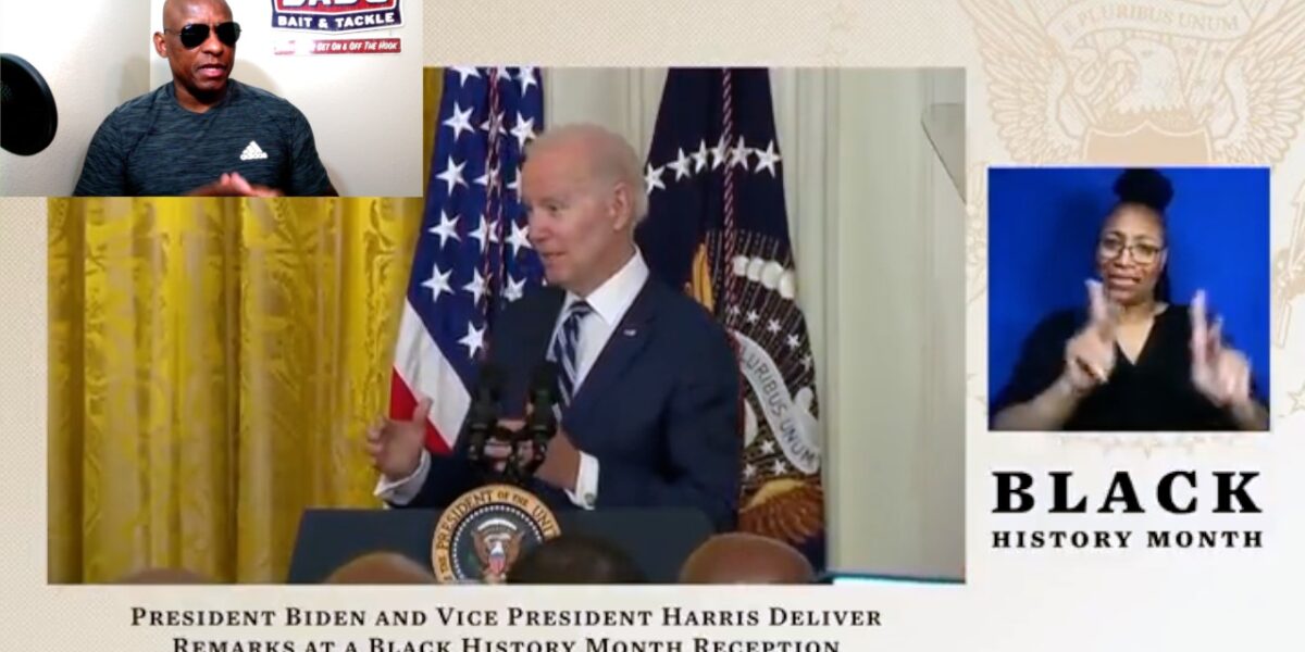 Biden Speaking On Black History Month Says “I Might Be A White Boy I Ain’t Stupid”
