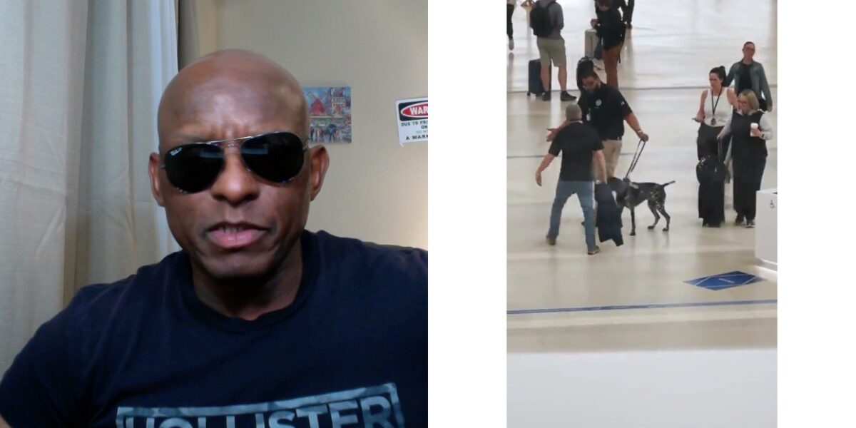 TSA Agent Caught Abusing Drug Sniffing Dog At Airport