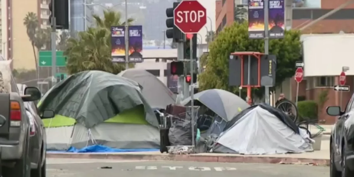 Los Angeles Business Owner Targeted for his American Flag While Officials Ignore Homeless Camps