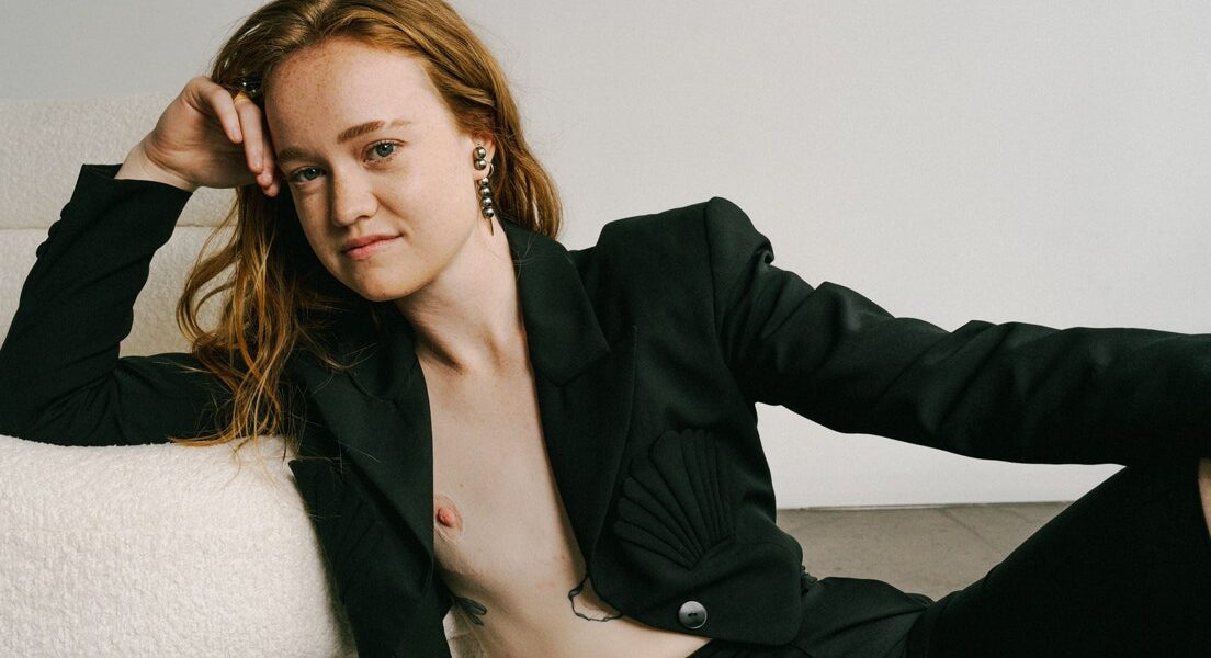 ‘Nonbinary’  Actress Cuts Off Her Boobs and Poses Topless for Leftist Teen Vogue